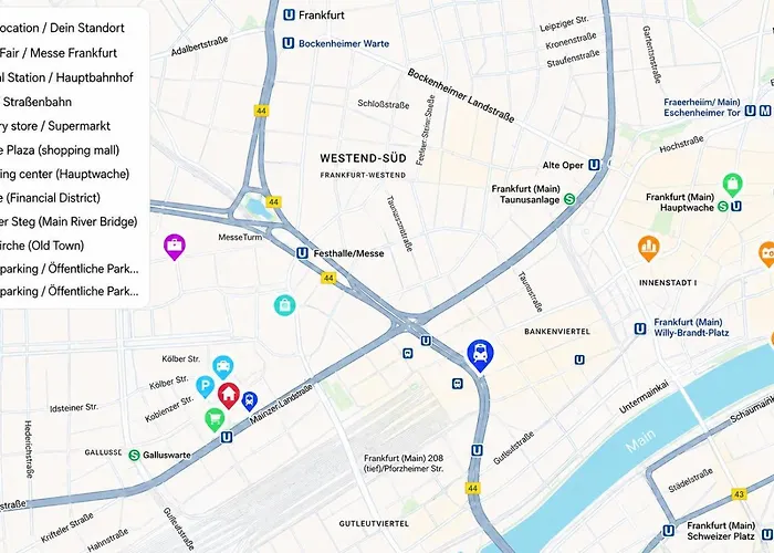 Appartamento Frankfurt Hub *